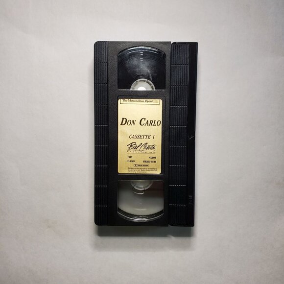 Don Carlo: The Metropolitan Opera VHS 1985 - 2-Tape Set - Picture 8 of 9